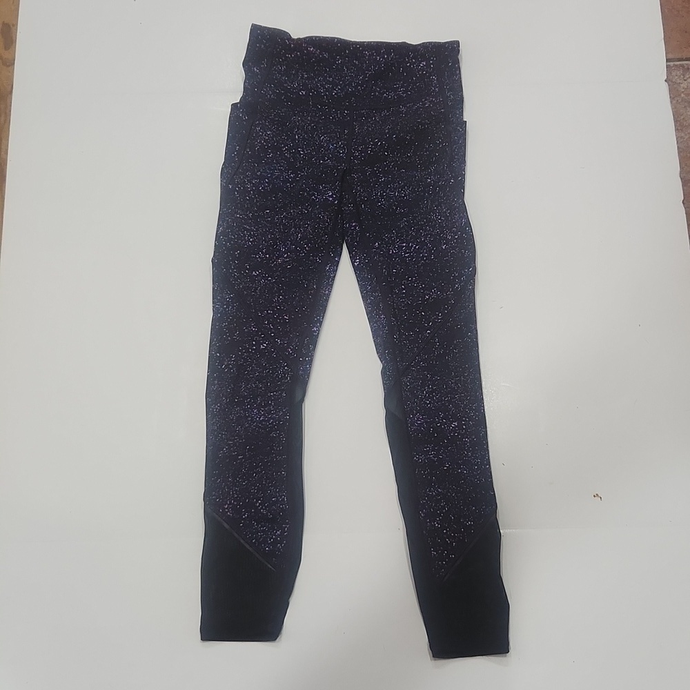 Lululemon gait keeper 7/8 leggings crystalline size 4 EUC